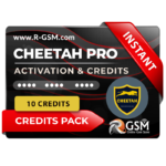 Cheetah 10 Credits