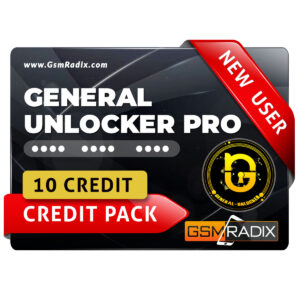 General Unlocker Pro Credits for New User (10 Credits Pack )