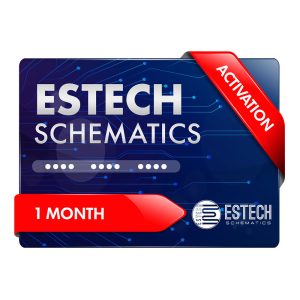 Estech Schematics Activation Code 1 Month - Instant