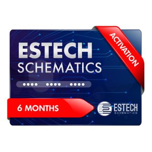 Estech Schematics Activation Code 6 Months - Instant