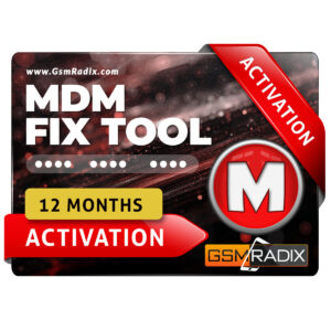 MDM Fix Tool - Activation (12 Months)