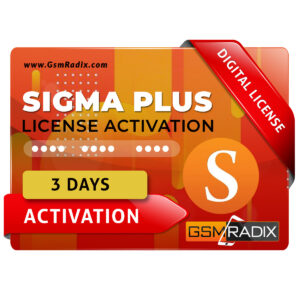 Sigma Plus 3 Days Digital License